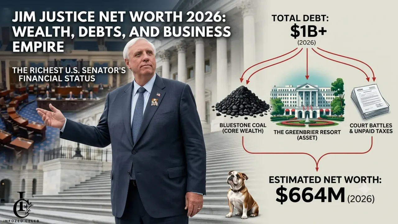 Jim Justice Net Worth 2026: The Richest U.S. Senator’s Financial Status