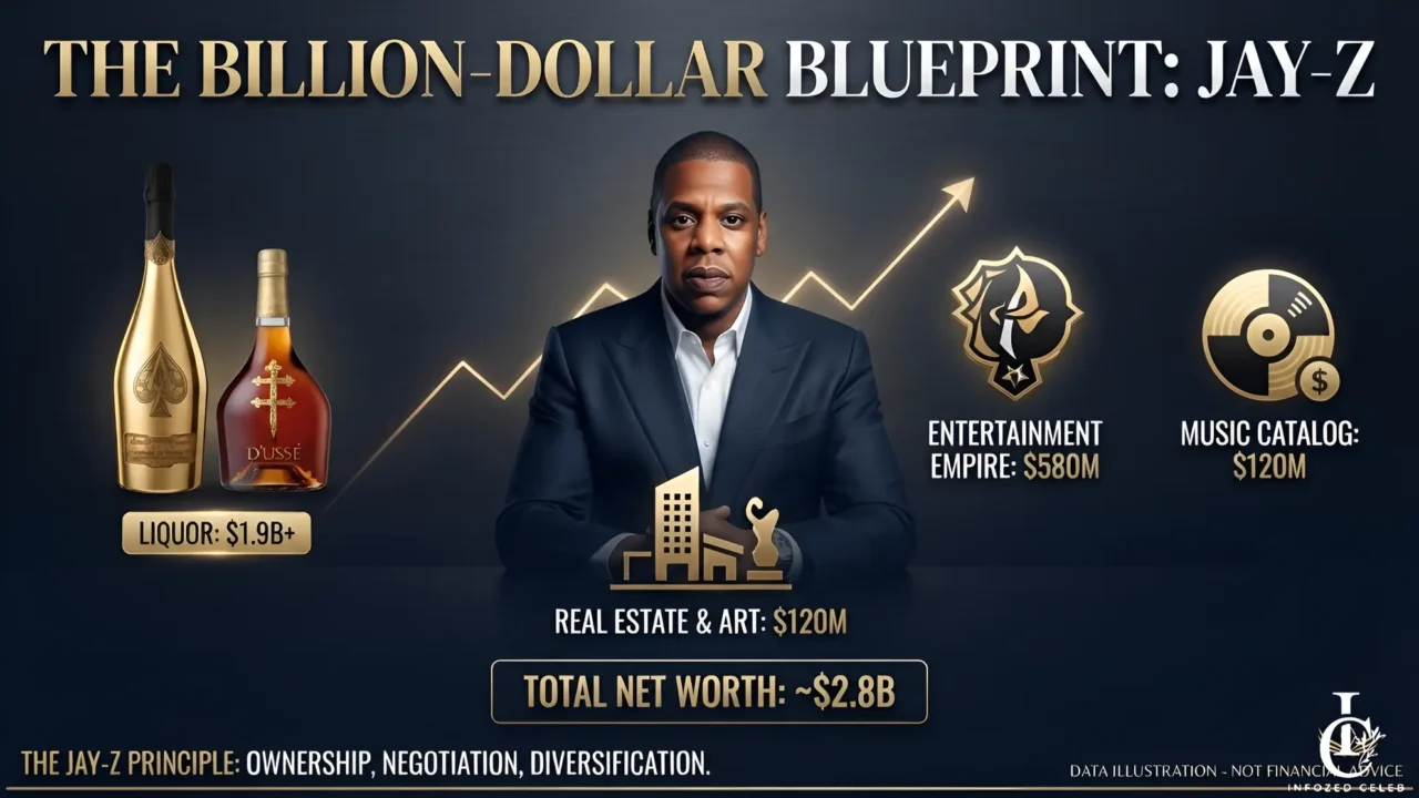 Jay-Z Net Worth 2026: How Hip-Hop’s First Billionaire Built a $2.8B Empire