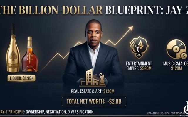 Jay-Z Net Worth 2026: How Hip-Hop’s First Billionaire Built a $2.8B Empire